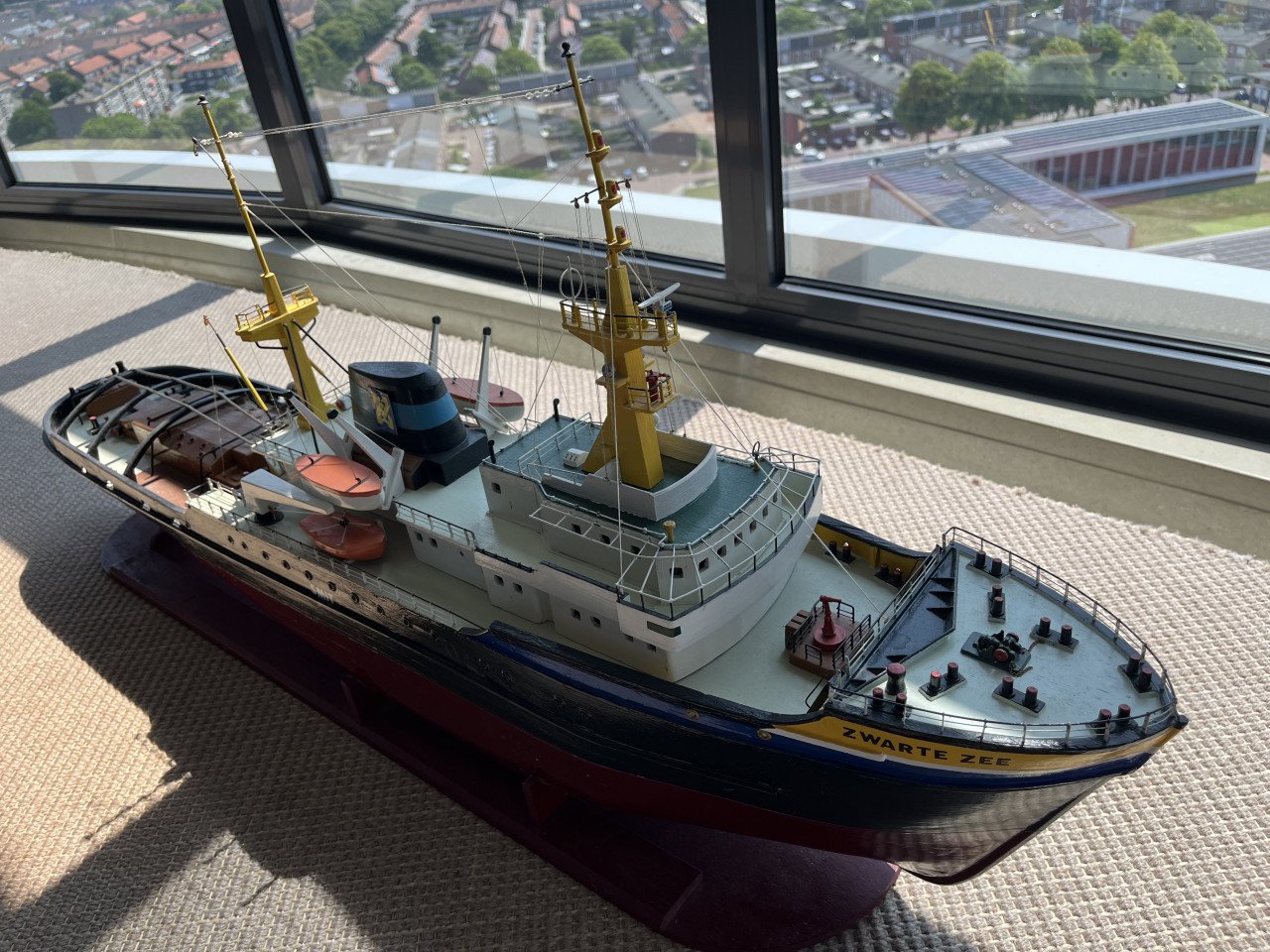 TE KOOP DE ZWARTE ZEE MODELBOUWBOOT