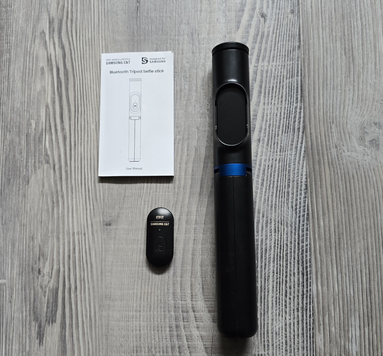 Samsung CnT Bluetooth Tripod Selfie Stick ITFIT Selfie P007