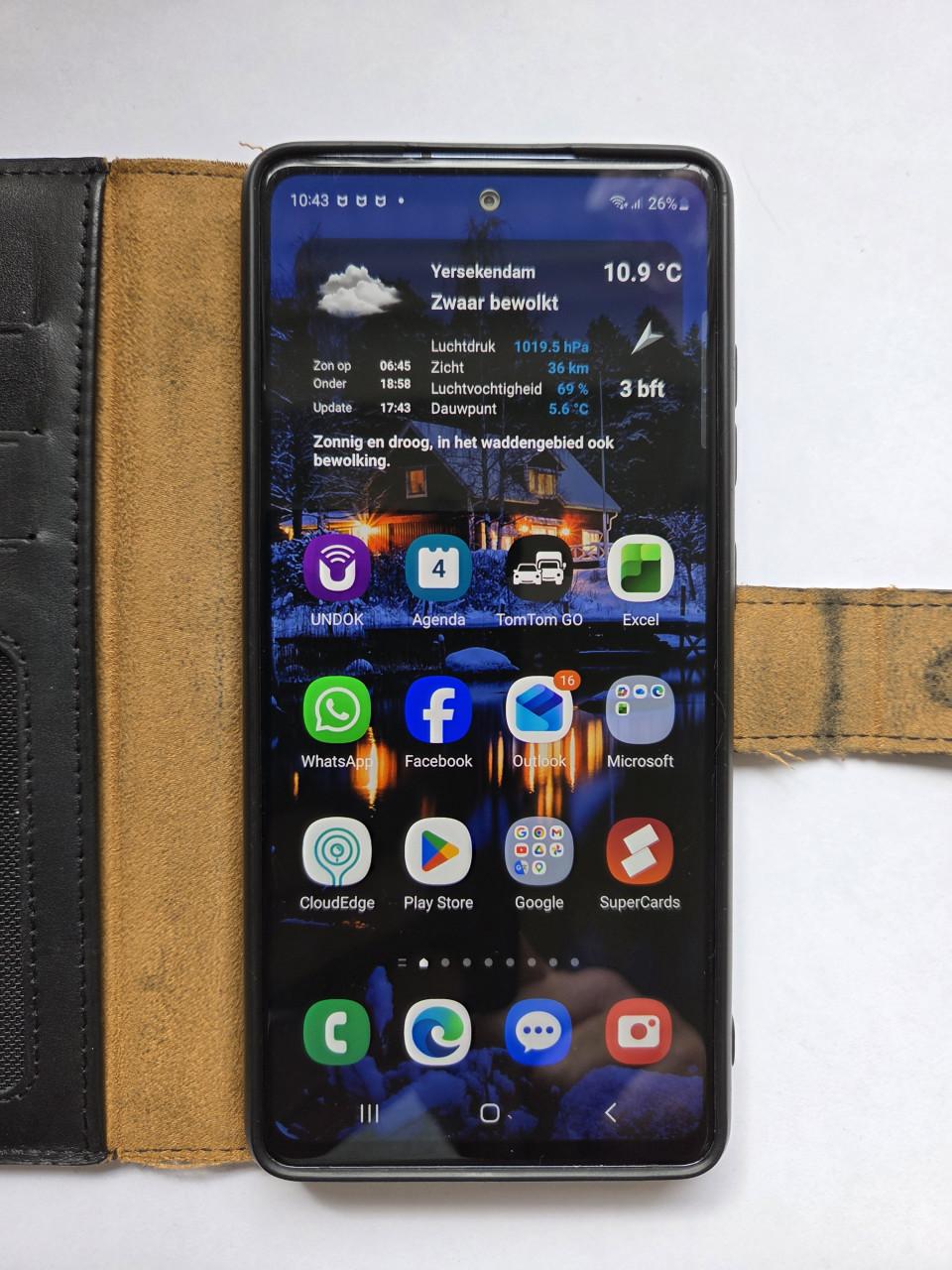 Nog zeer goede Samsung S20Fe mobile telefoon.