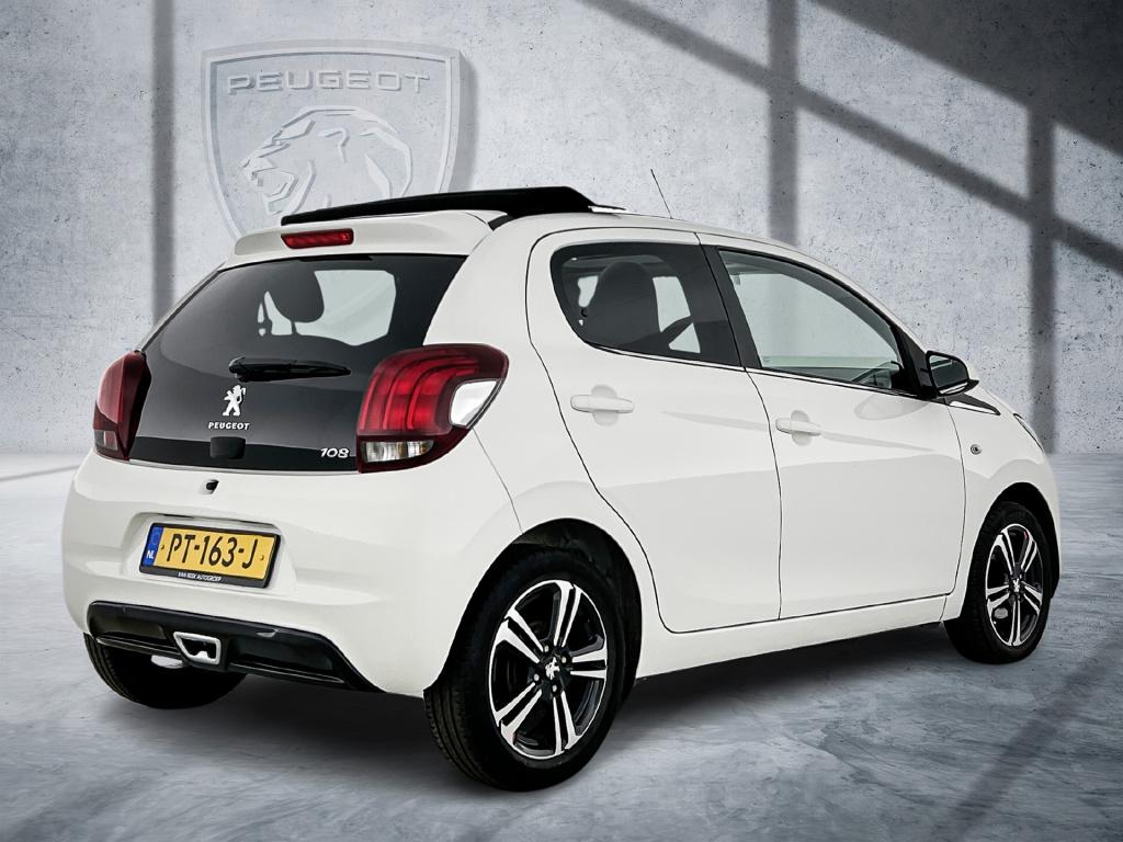 Peugeot 108 72 pk active top! cabrio | rijklaar | lederen bekleding | airco