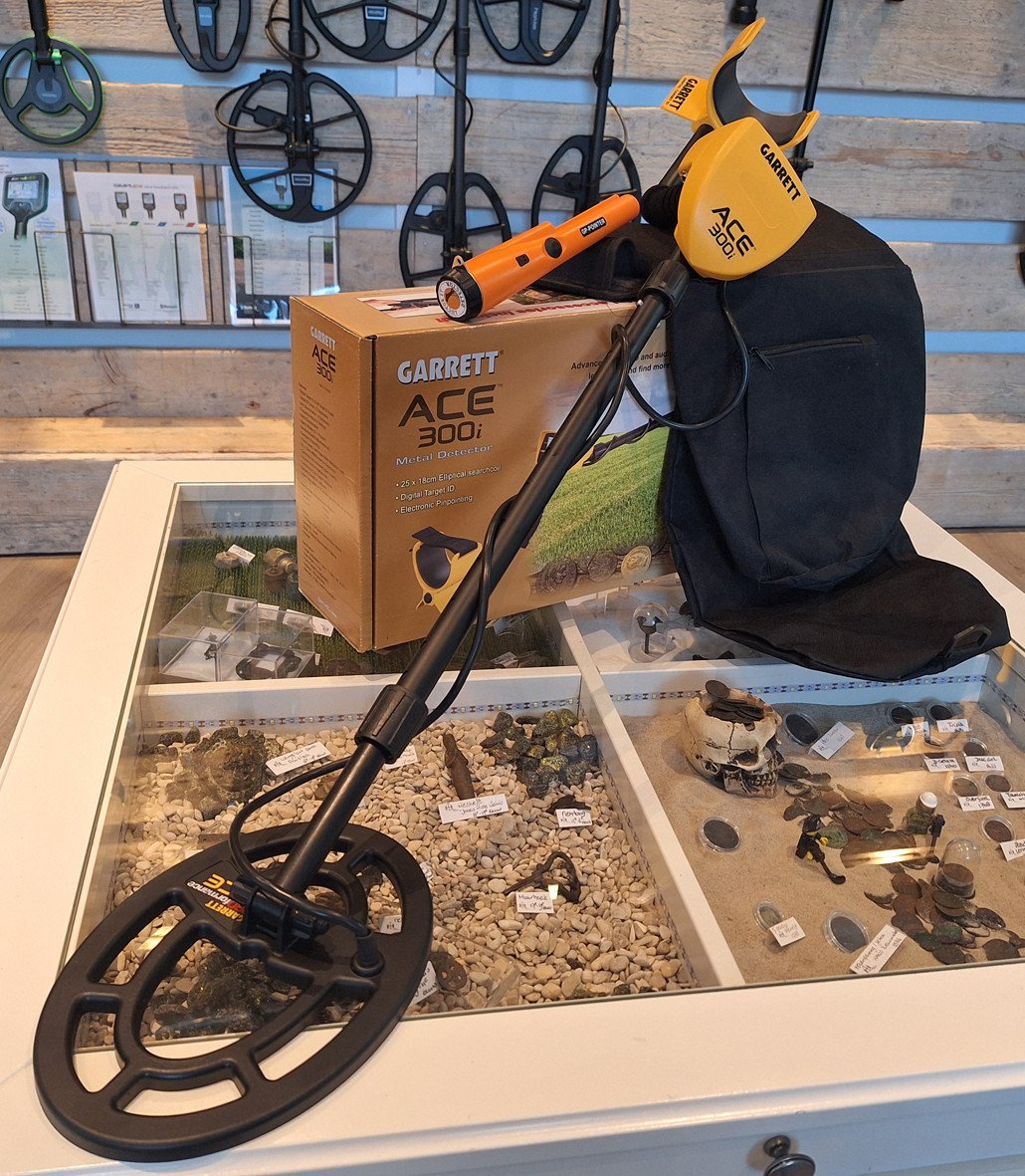 Tweedehands en showroom metaaldetectie apparatuur