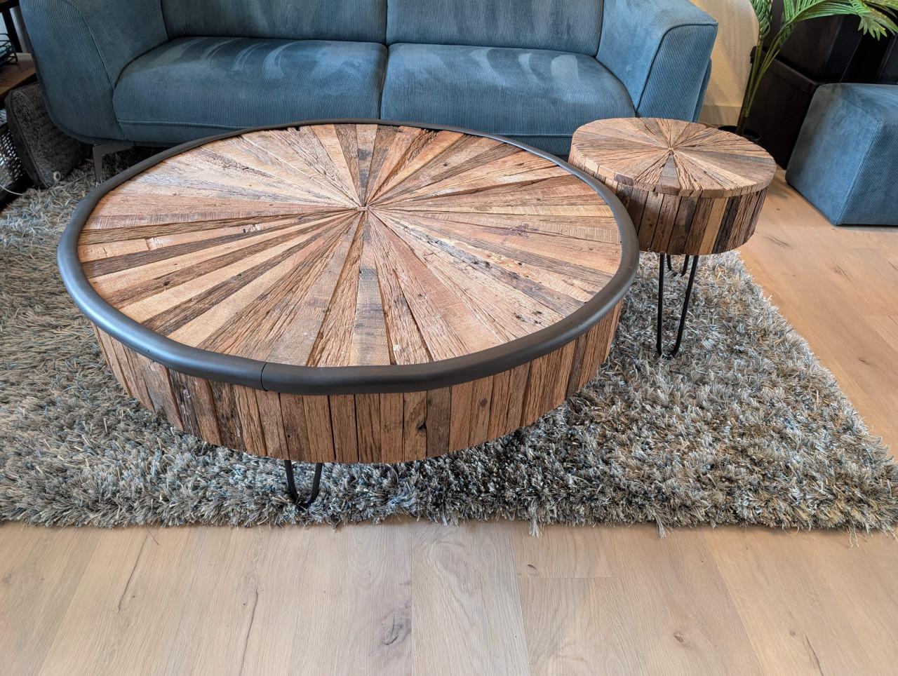 Salontafel met bijzettafel