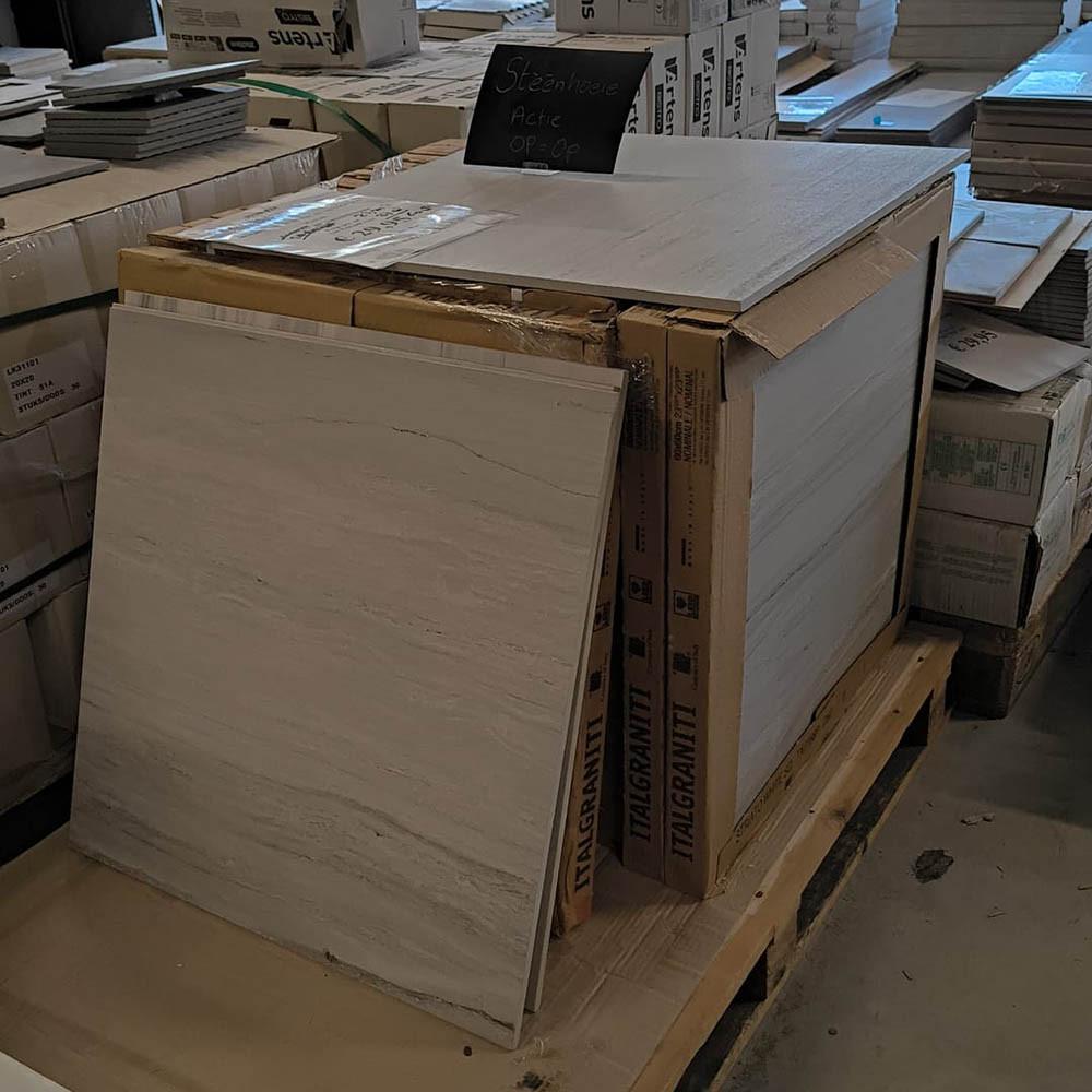3030-428 Natuursteenlook tegels beige/grijs/wit, 60x60, prijs per m²
