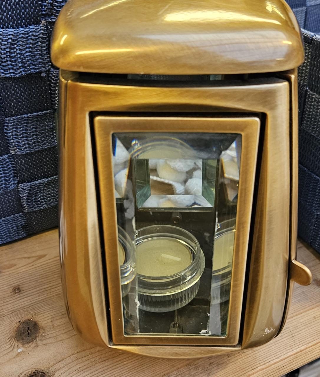 Prachtige nieuwe messing graflantaarn of graflicht