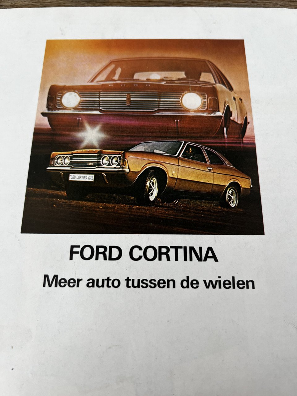 Ford Cortina autobrochure