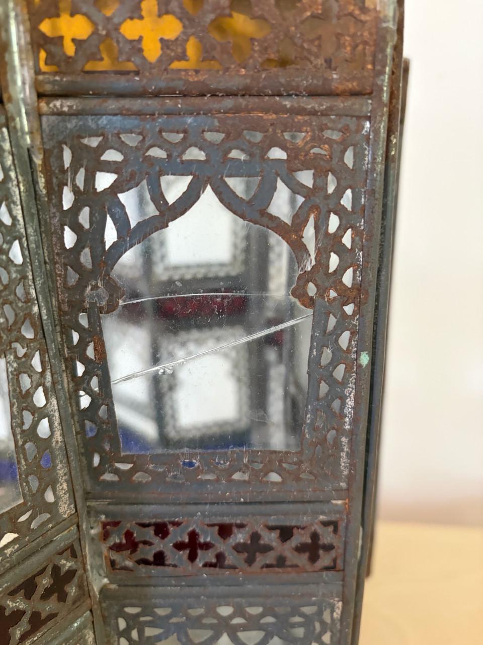 Grote Marokkaanse lamp / lantaarn