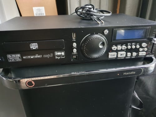 Werkende professionele STAGELINE CD-196USB speler...