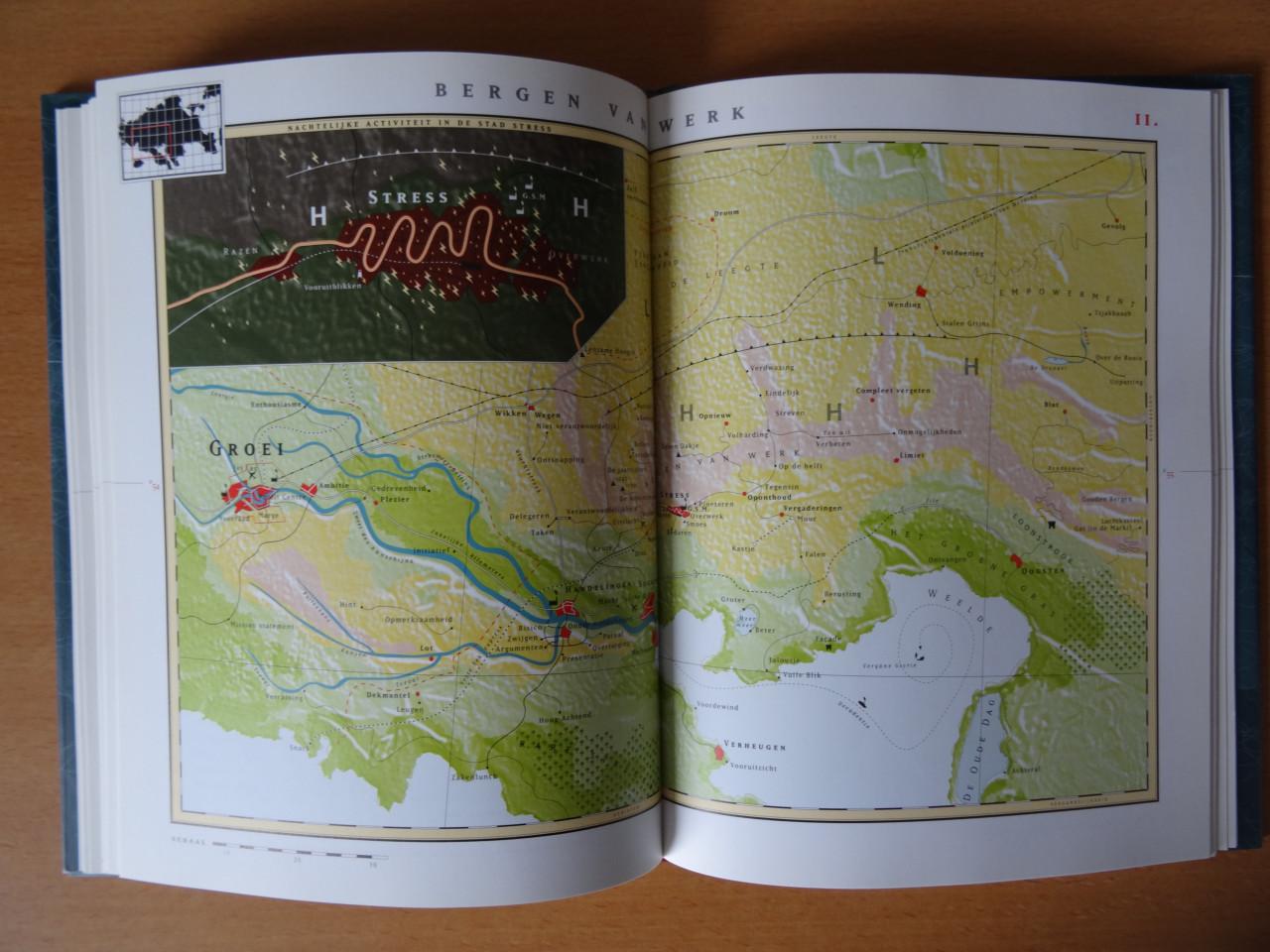 ATLAS VAN DE BELEVINGSWERELD met kaart - Louise v Swaaij en Jean Klare