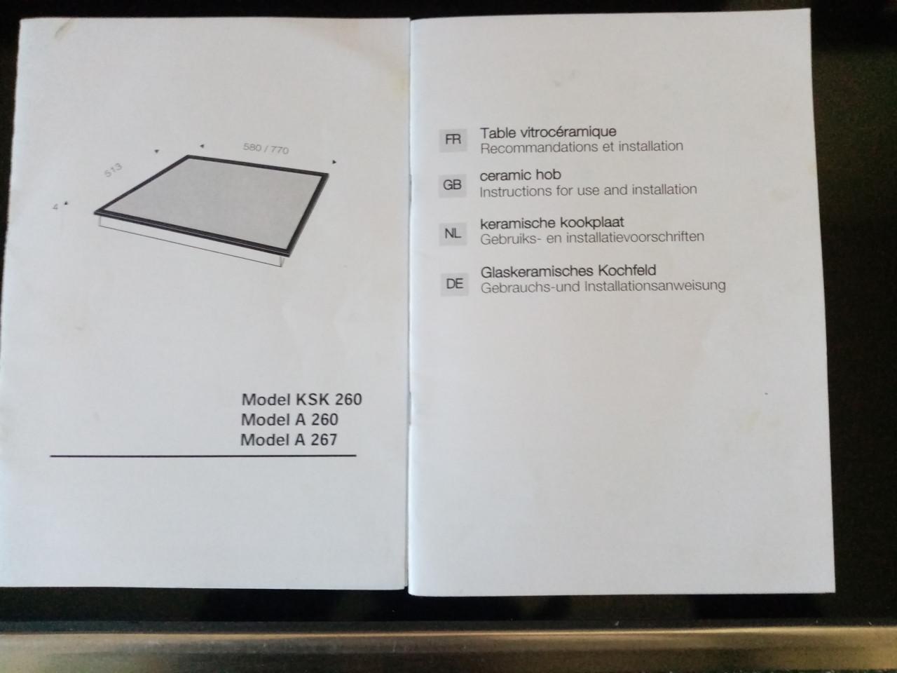 Keramische kookplaat