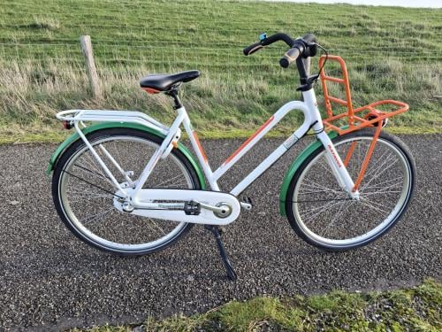 Zeer mooie winaars fiets Postcode lottery wees snel weg is weg