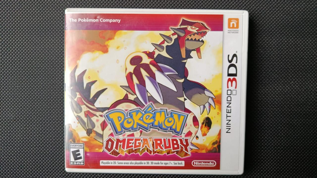 Nintendo 3DS Pokémon Omega Ruby