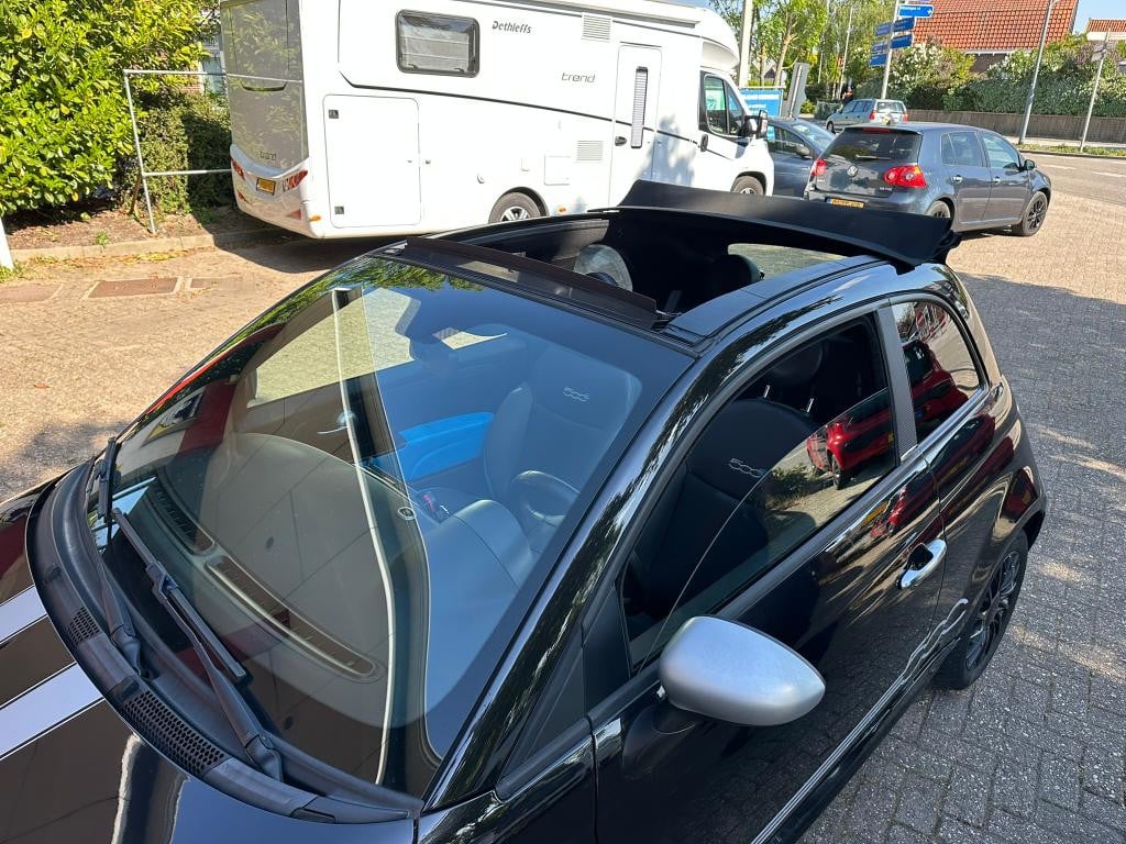 Fiat 500 C twinair 85 rock cabrio | android, jaar apk, beurt, 3 maanden gar