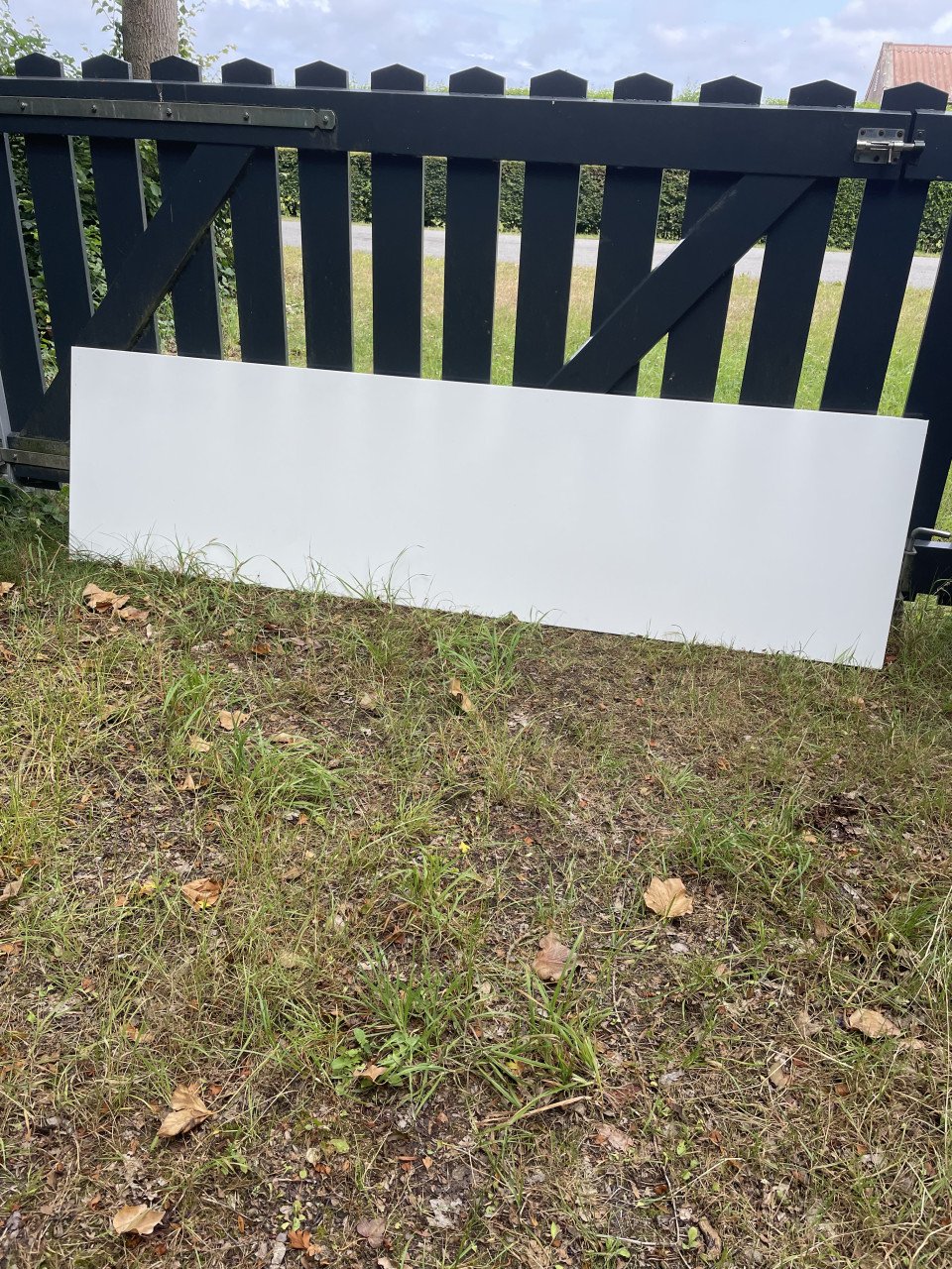 Achterwand voor aanrechtblad