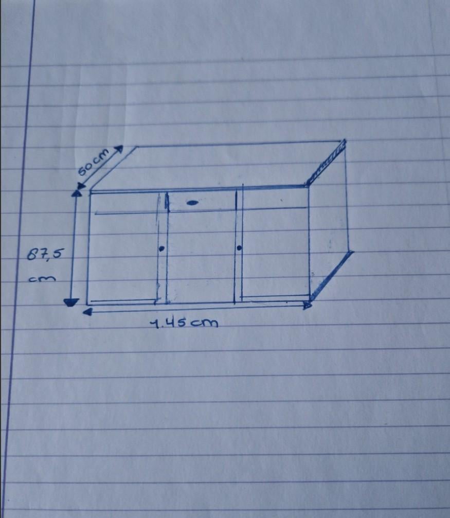 Vitrine kast / tv meubel LIATORP