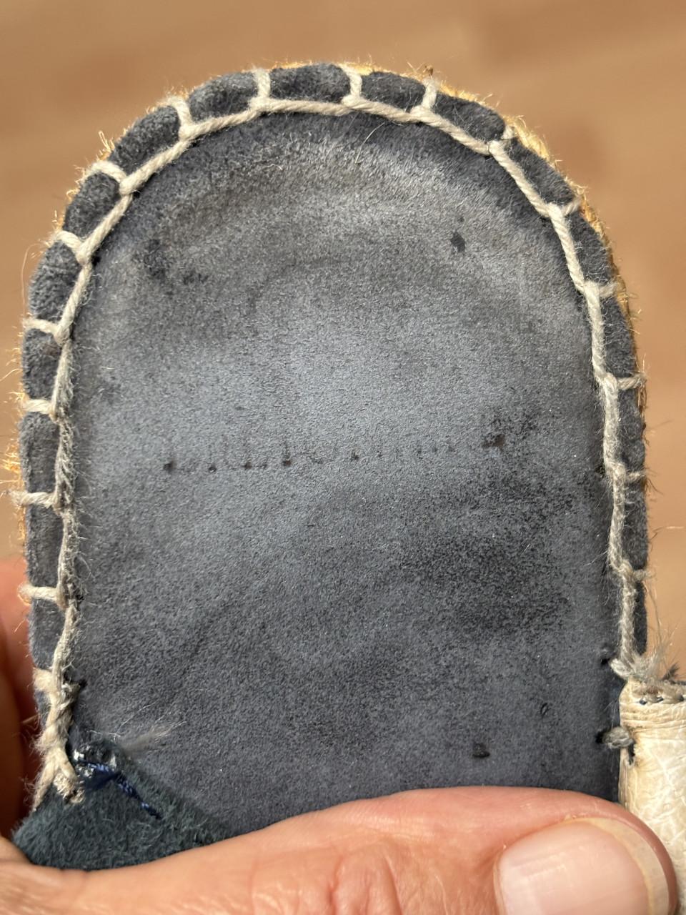 Espadrilles blauw suède Fred de la Bretoniere  maat 39