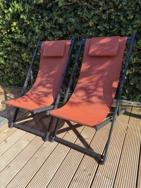 2 Nieuwe strandstoelen