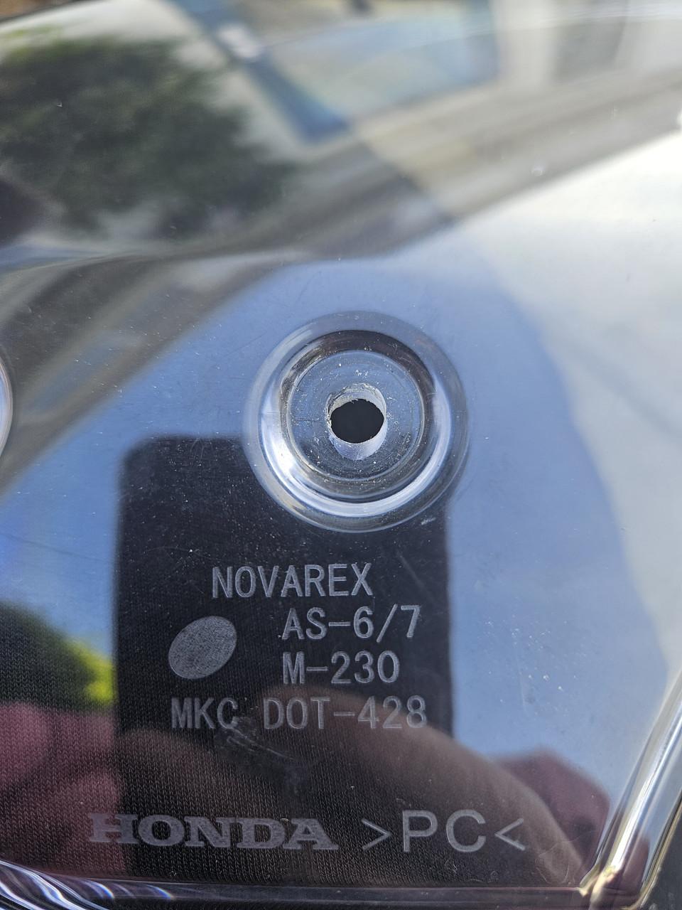 Windscherm motor Honda