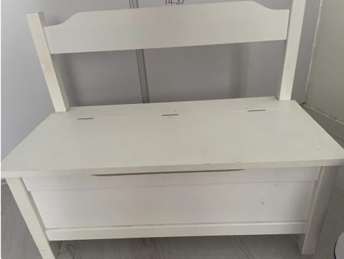 Kinder opberg bankje