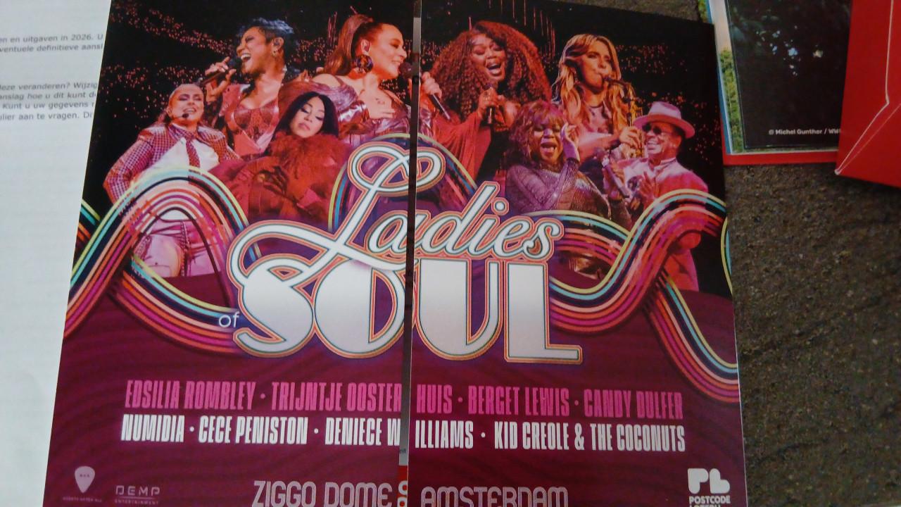 Tickets ladies of soul 5 april ziggo 2 kaarten staanplaats