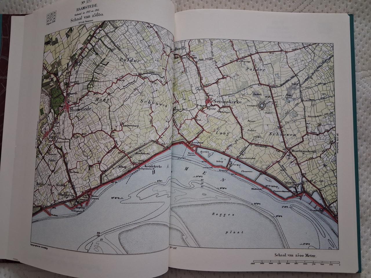 Atlas van historische topografische kaarten van Zeeland
