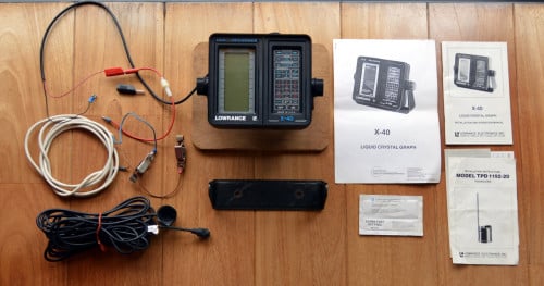 [Visvinder, overcompleet] LOWRANCE X-4 LCG Recorder