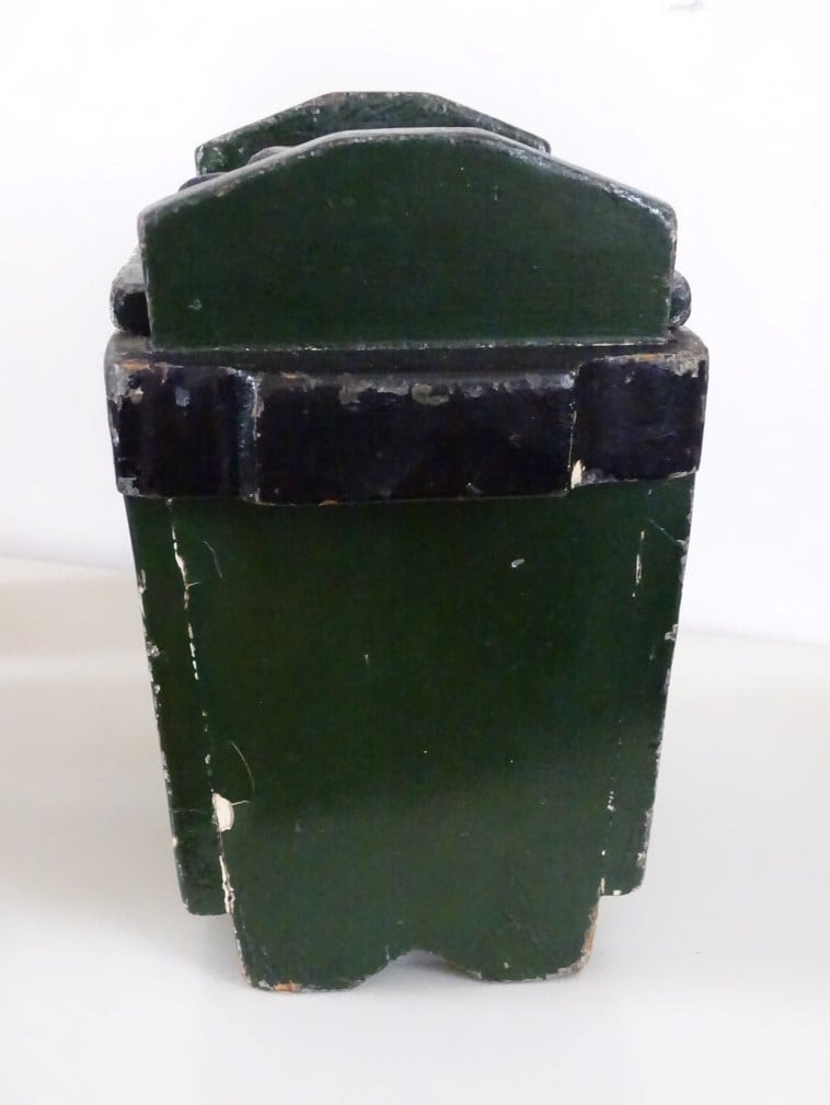 OPRUIMING Handig decoratief Vintage Militair houten Kistje Kist hout