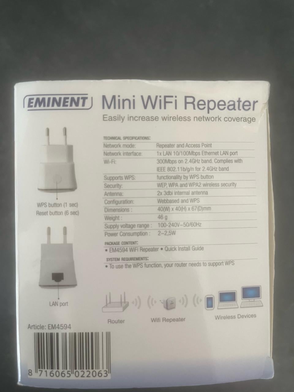 Wifi repeater