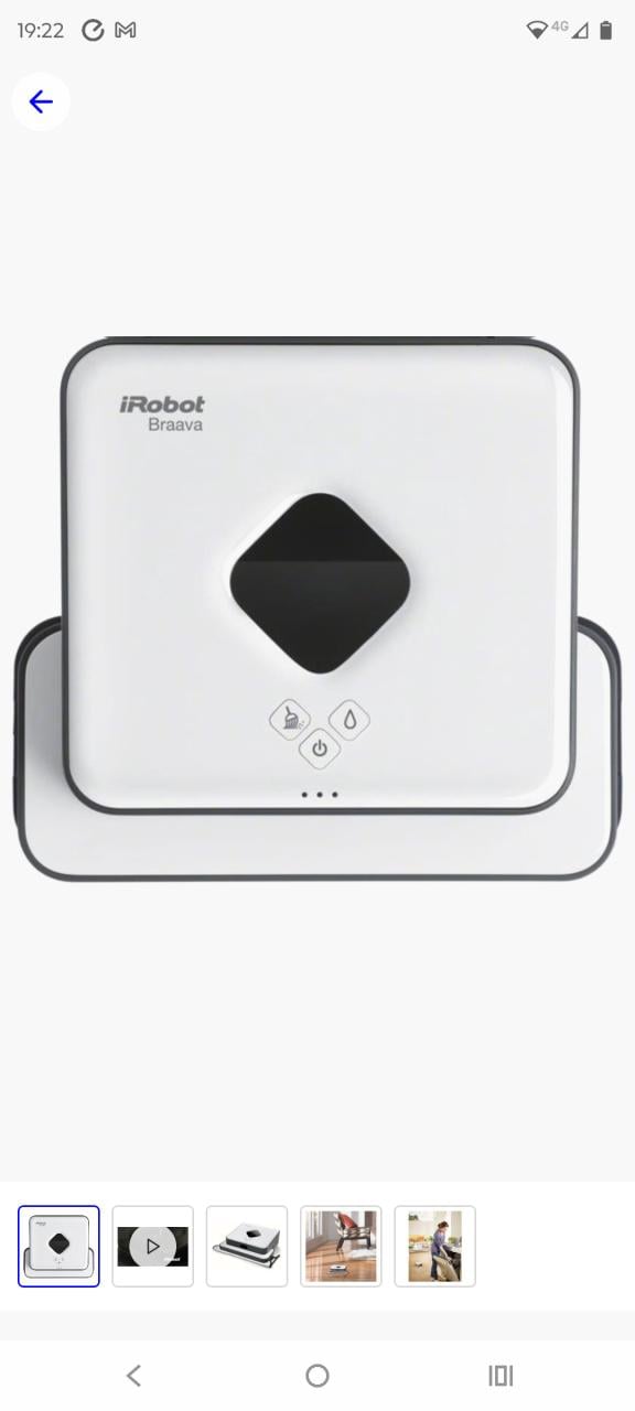 IRobot elecktrische dweil