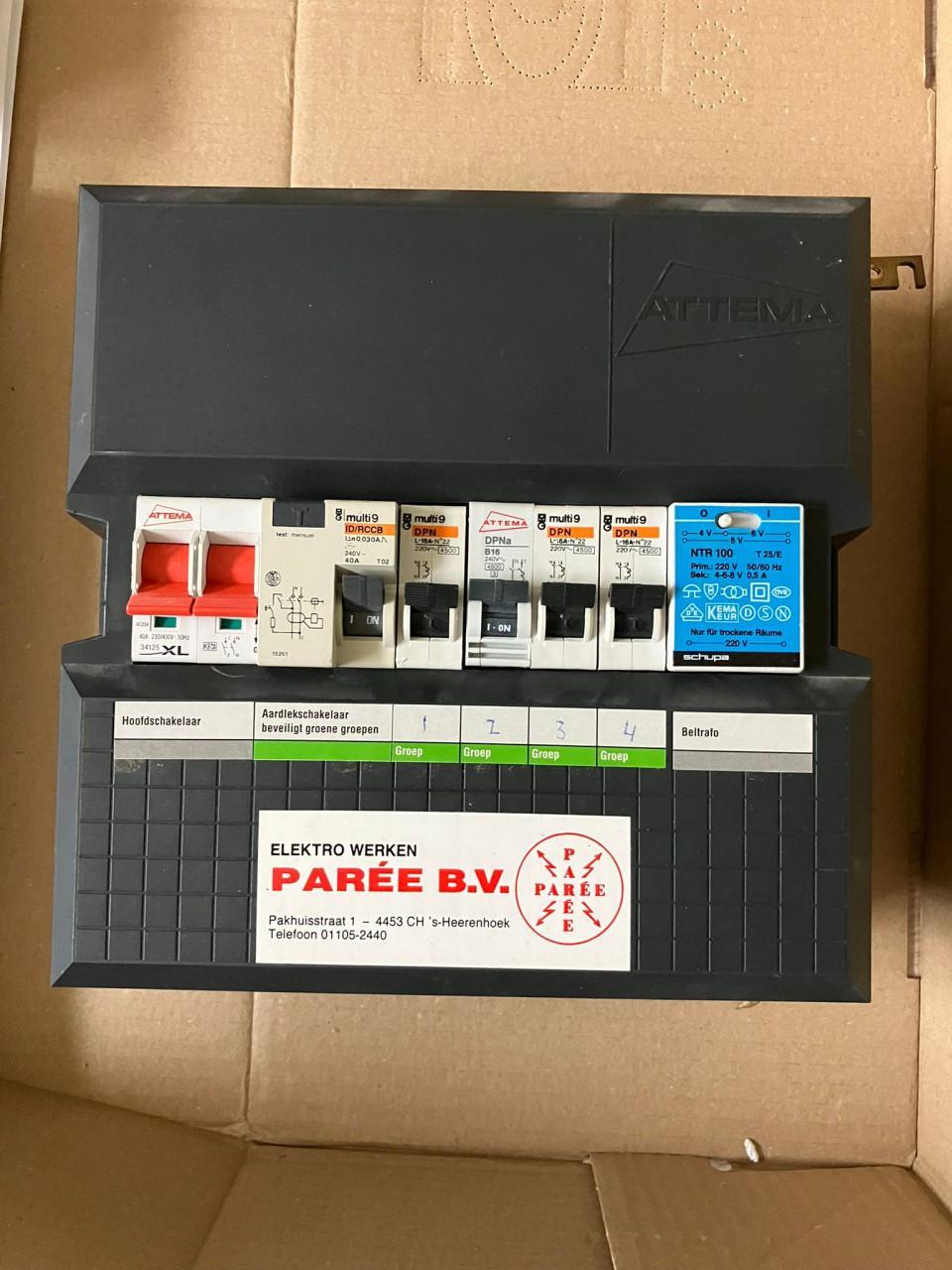 Attema groepenkast (2x)