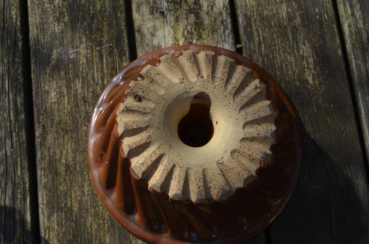 Oude simpele pudding/tulbandvorm