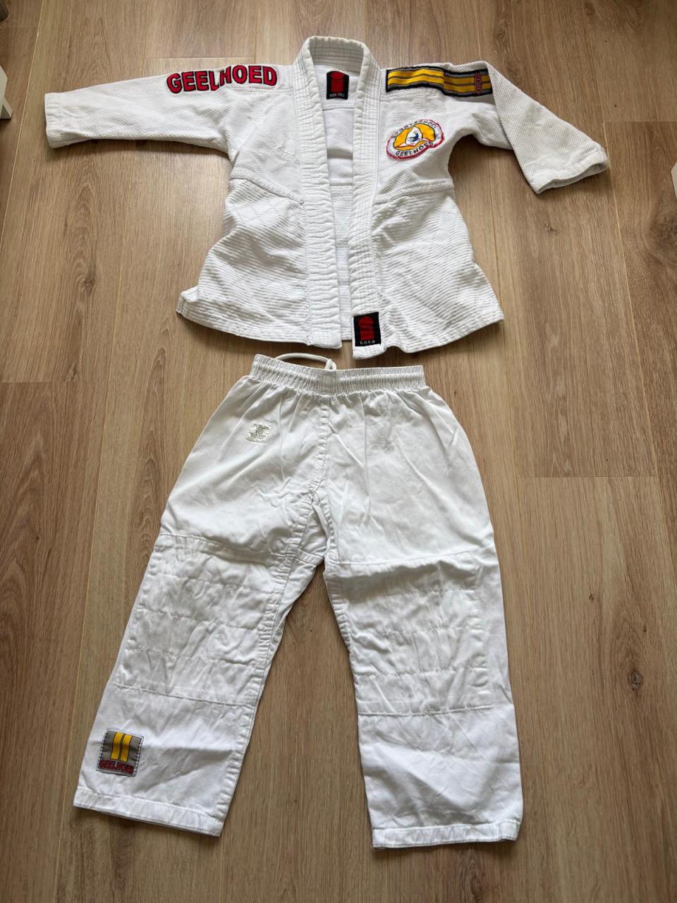 Geelhoed judopak maat 120
