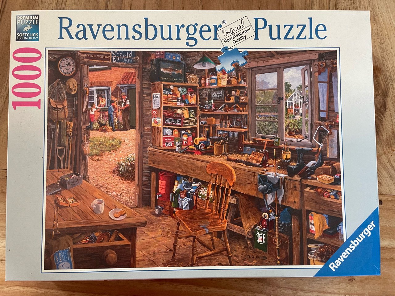 Puzzels 1000 stukjes. in 1 koop.