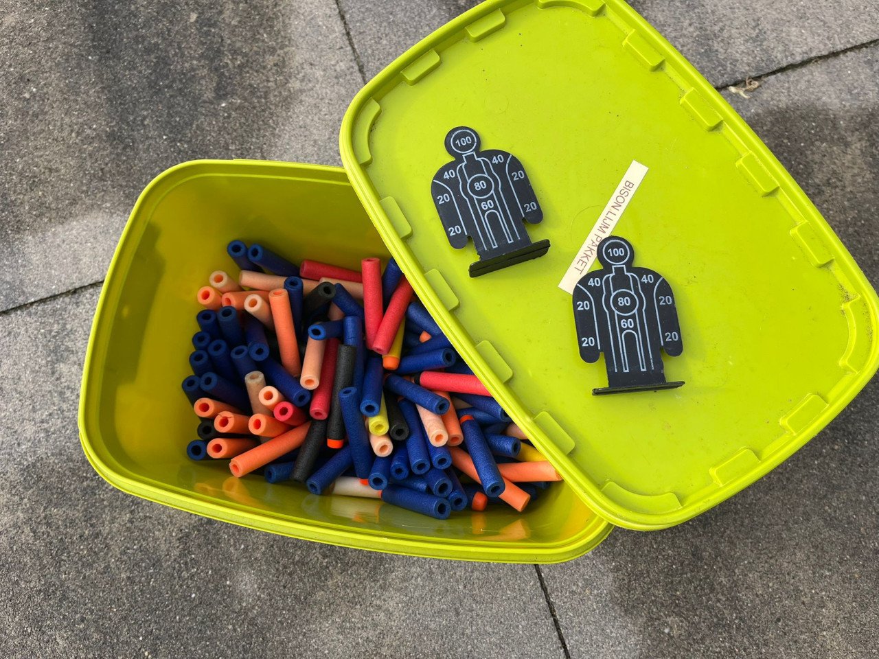 Diverse Nerf pistolen/geweren en pijltjes