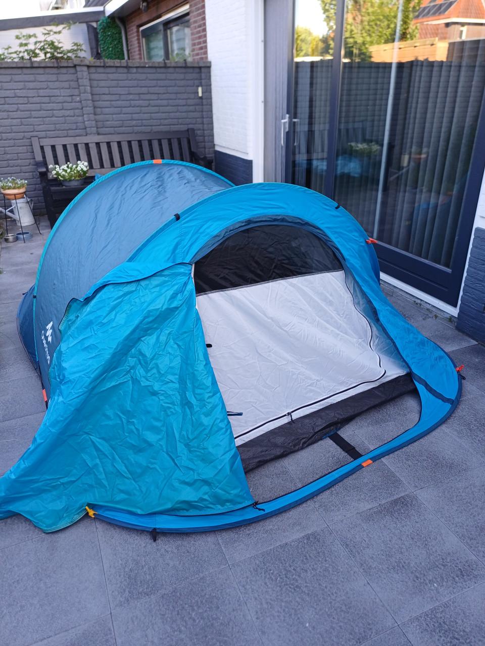 Quechua opgooi tent 3 personen