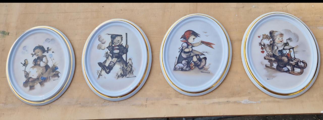 Bordjes Hummel, de 4 jaargetijden