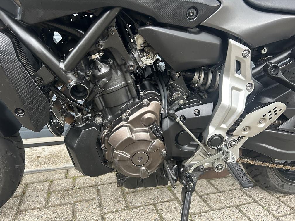 Yamaha MT07 uit 2014 met 41dkm, geheel originele schadevrije staat €4950,-