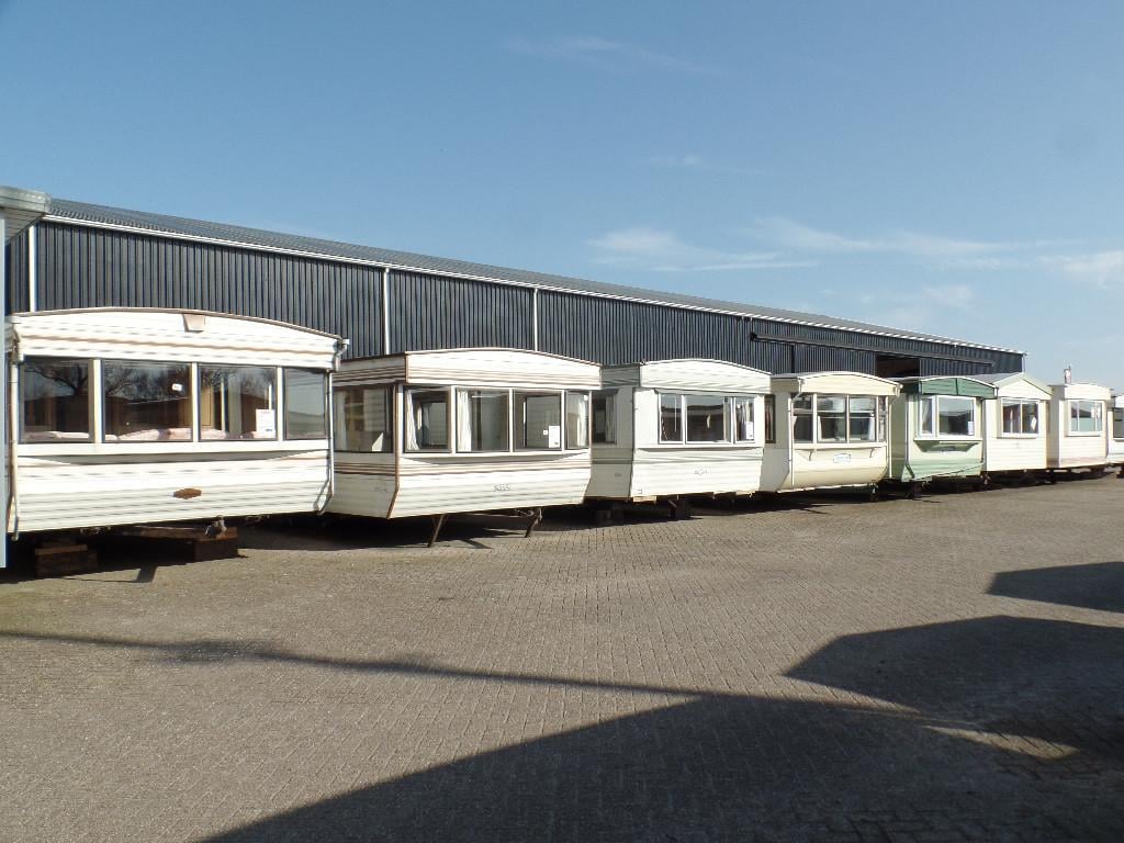 Diverse modellen Atlas stacaravans en chalets tot 6 personen