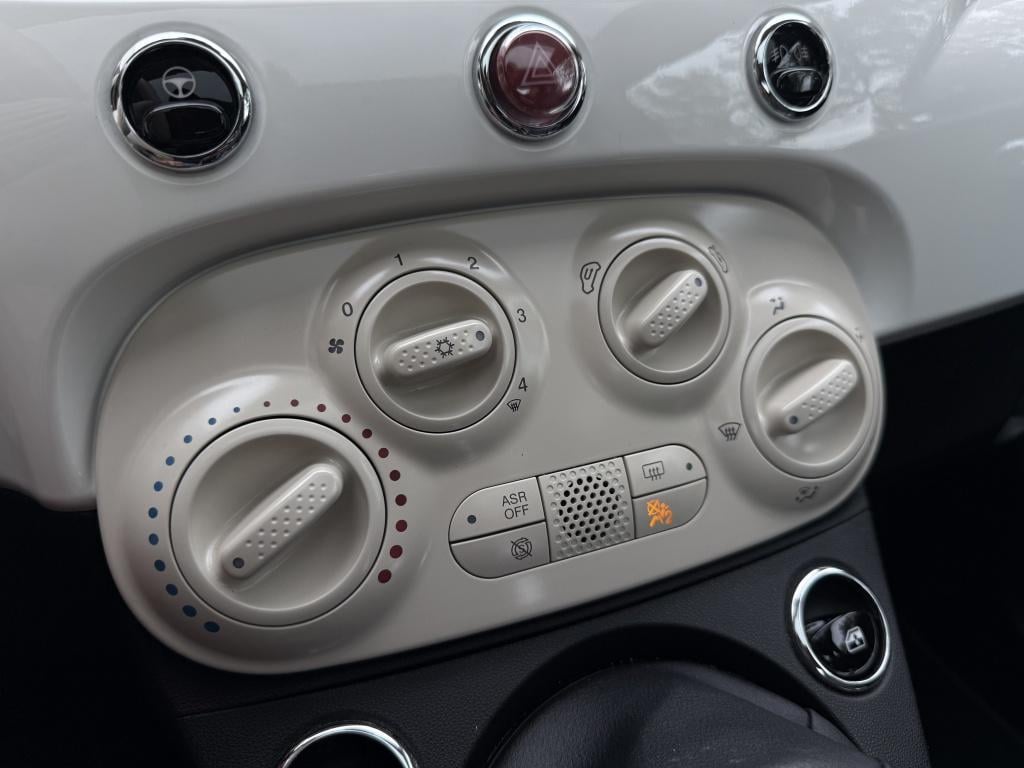 Fiat 500 1.2 lounge - lederen bekleding -