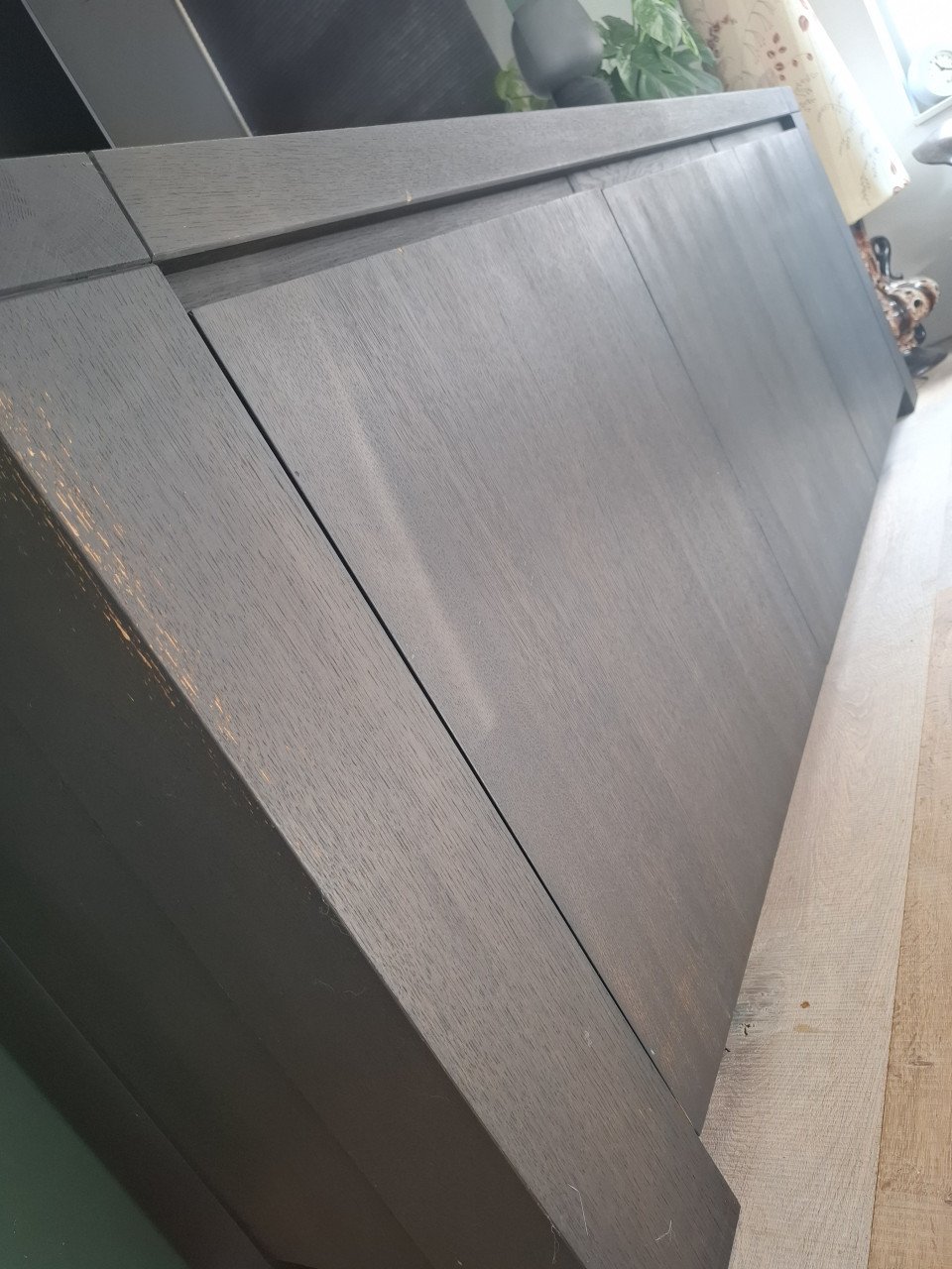 Tof zwart massief dressoir.
