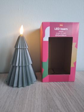 Ledkaars kerstboom