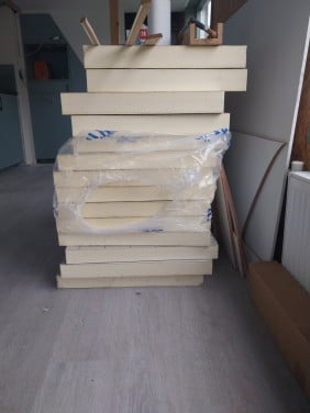 Pir platen 6 en 8 cm