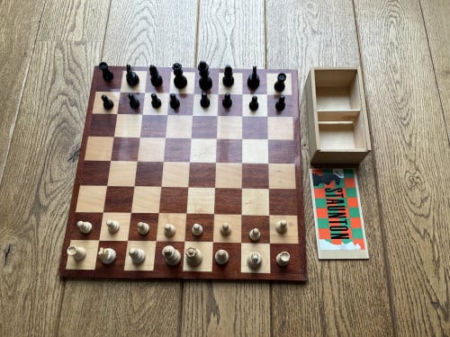 Schaak-,en dambord