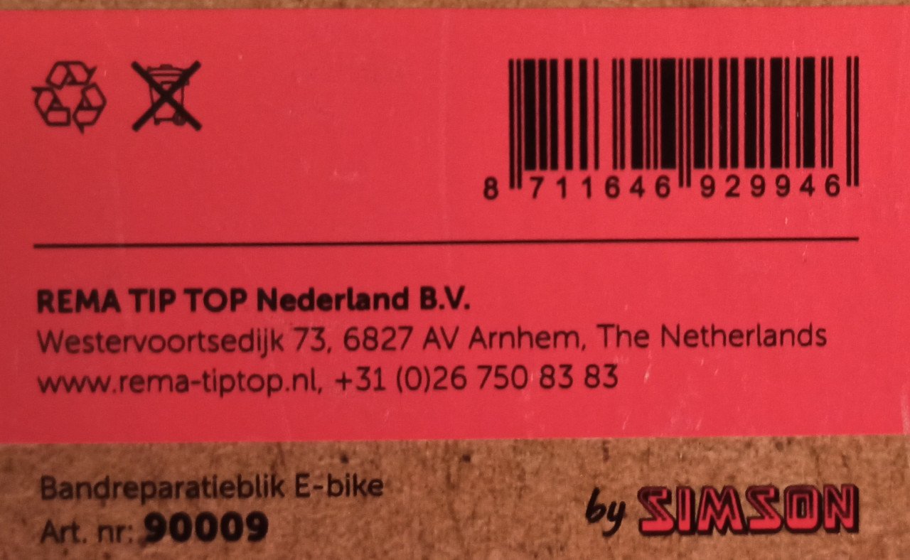 Simson - Reparatiedoos E- BIKE - Nieuw