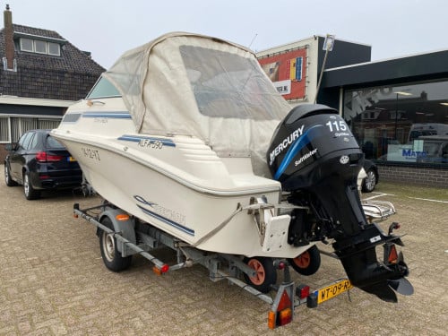 Te koop: Motorboot Beekman 590 + 115pk Mercury incl trailer