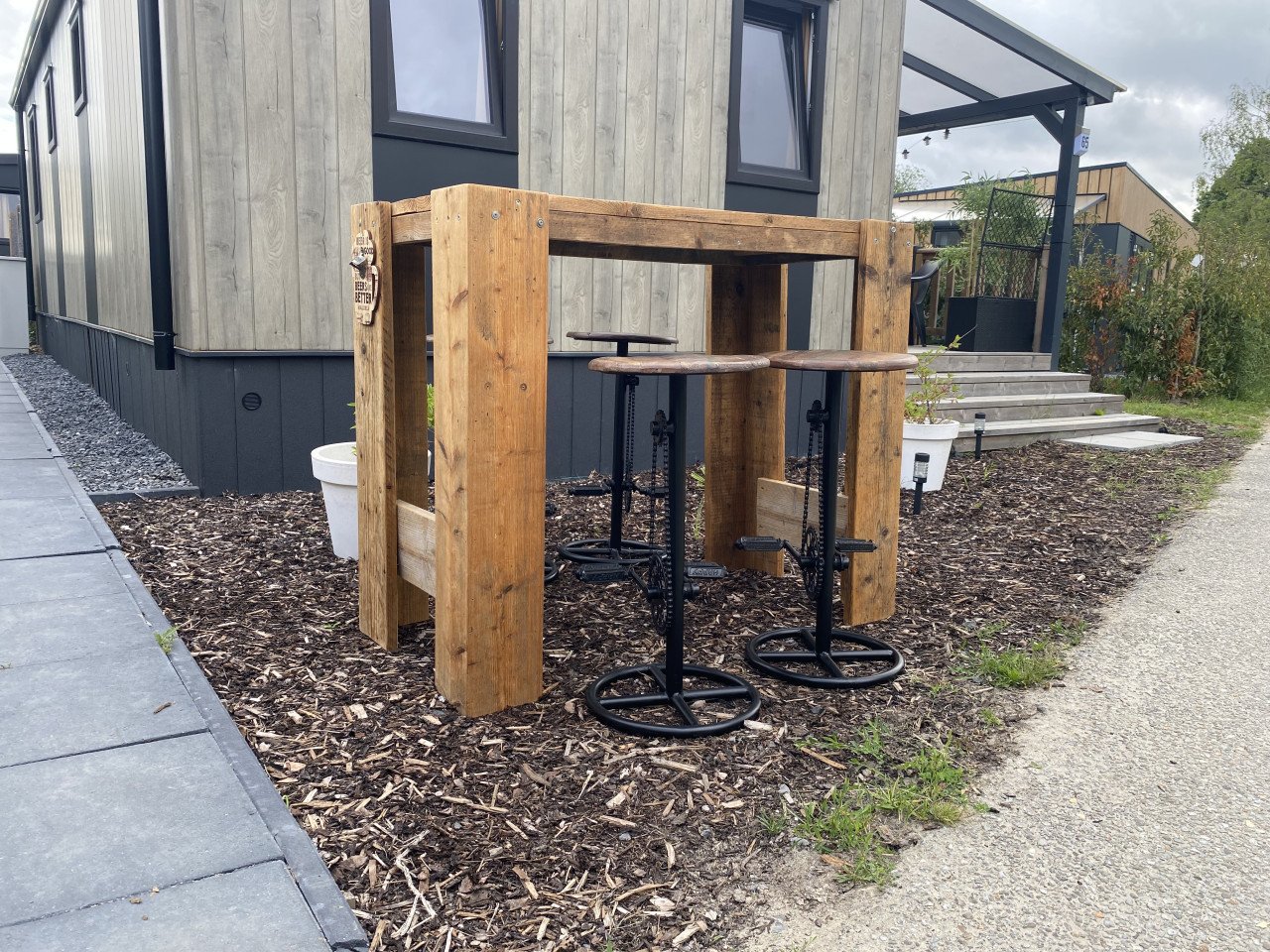 Unieke Barkrukken met hogen tafel