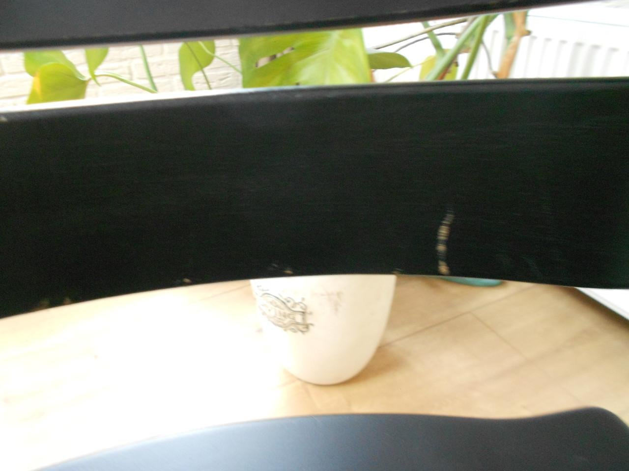 Stokke tripp trapp kinderstoel zwart.