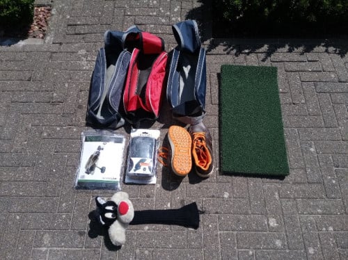 Diverse golfspullen