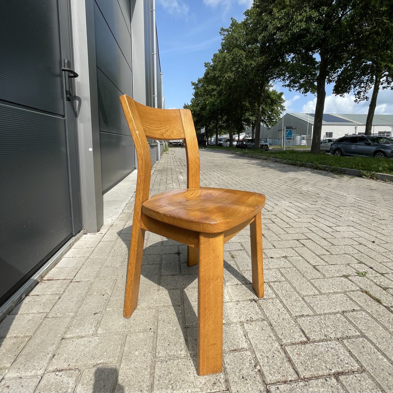 Set Deens vintage jaren 70 stoelen