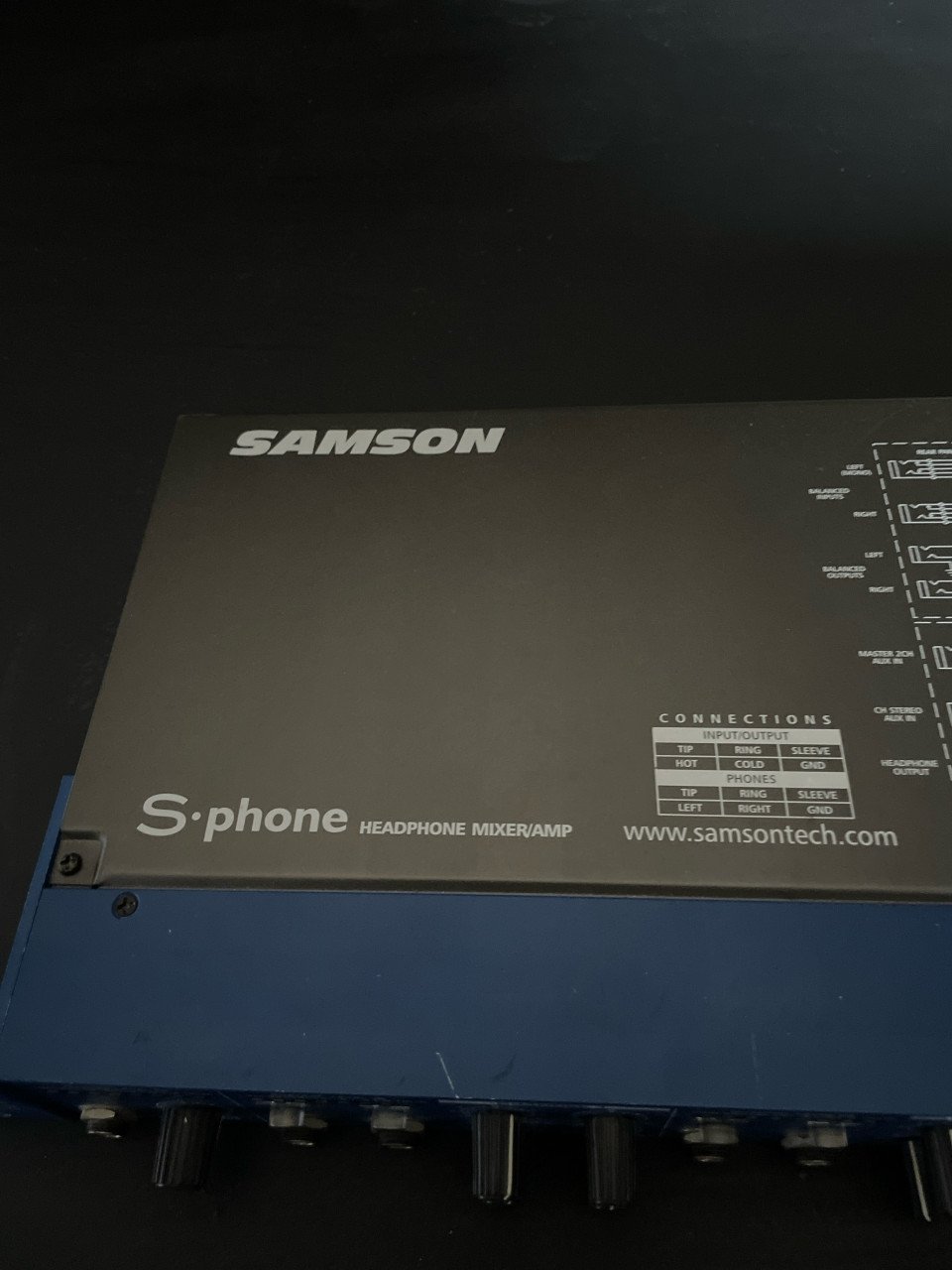Koptelefoon  Mixer Amp