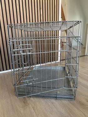 Zilveren hondenbench